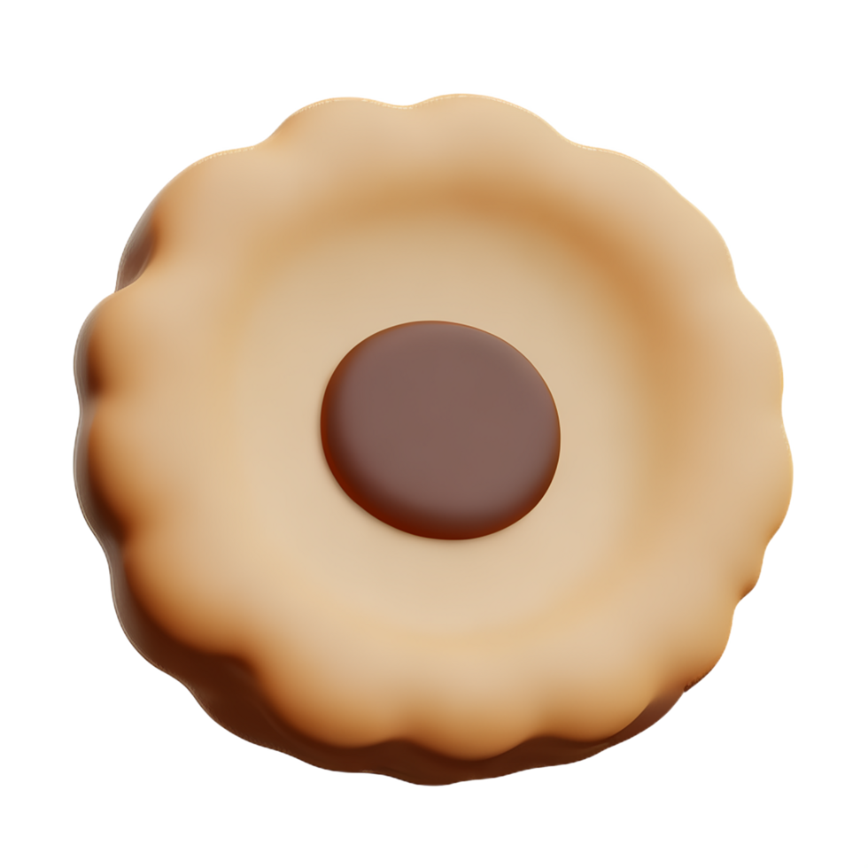 cookies 3d rendering icon illustration png