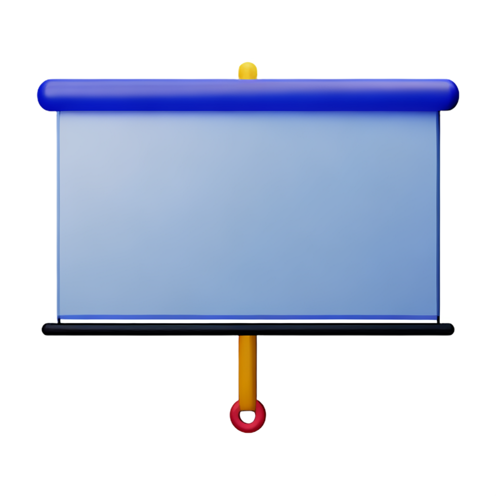 board 3d rendering icon illustration png