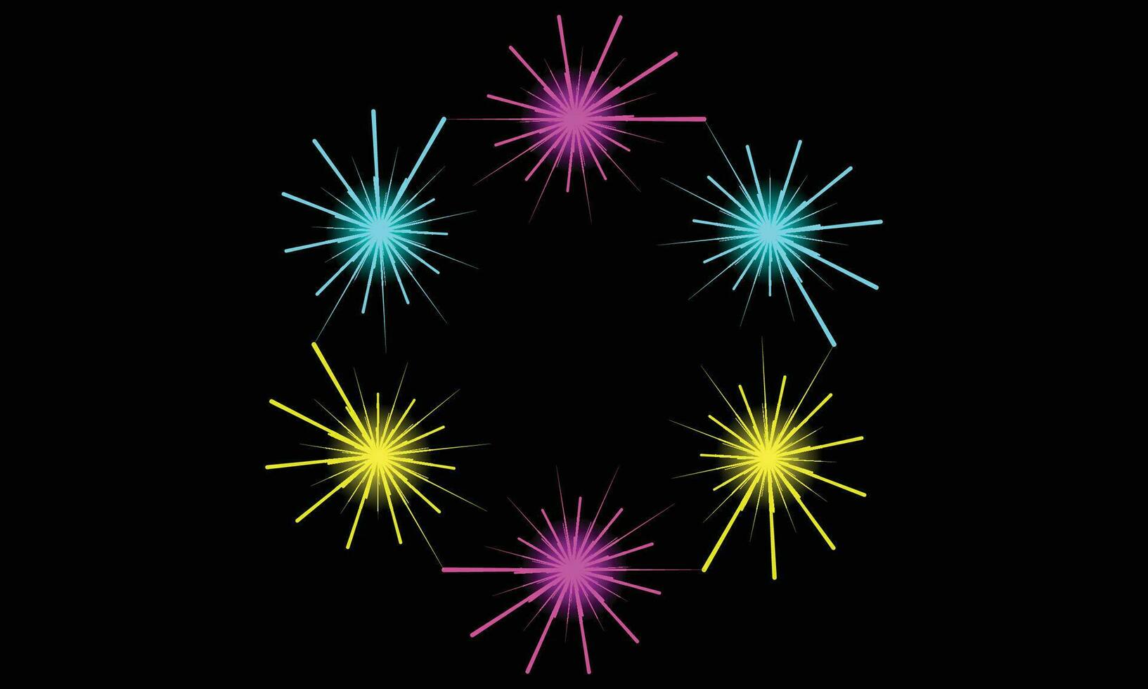 fire cracker light illustration vector