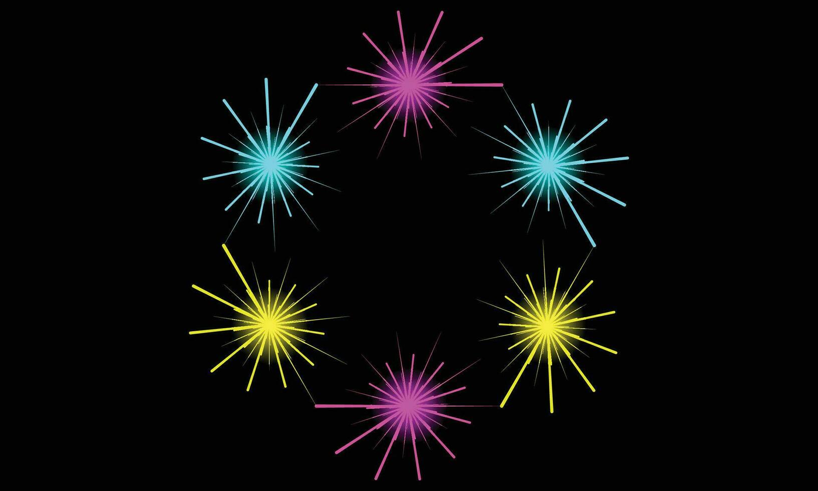 fire cracker light illustration vector