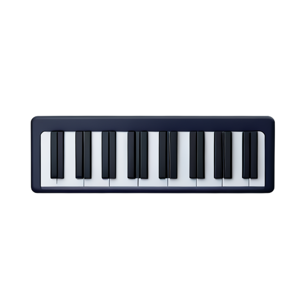 piano 3d rendering icon illustration png