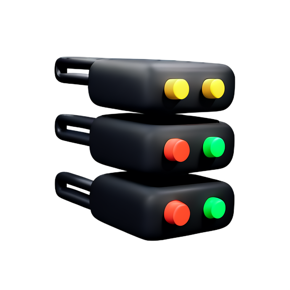 server 3d rendering icon illustration png