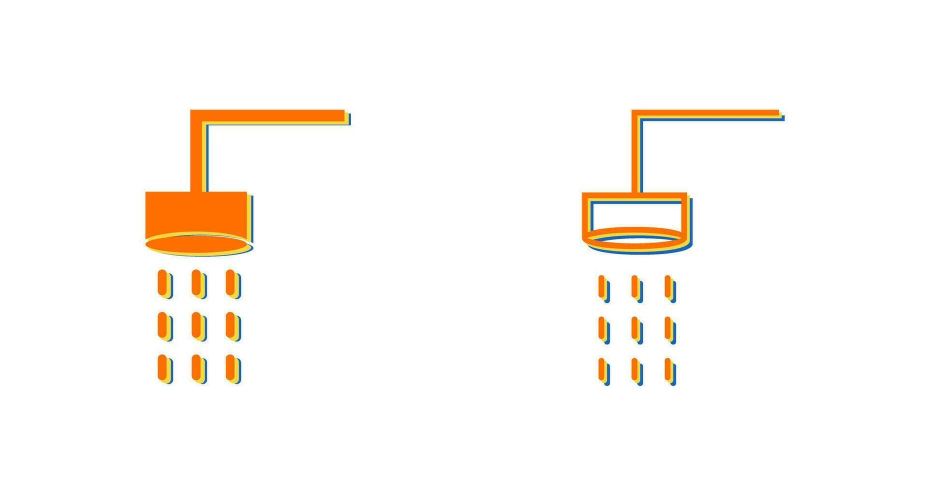 Shower Vector Icon