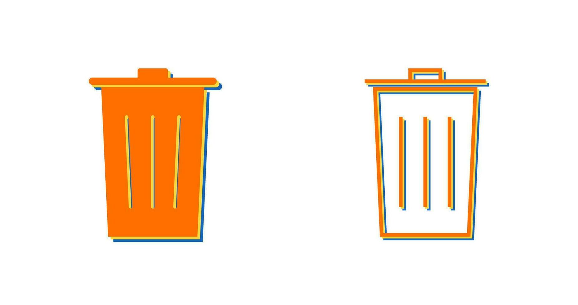 Trash Vector Icon