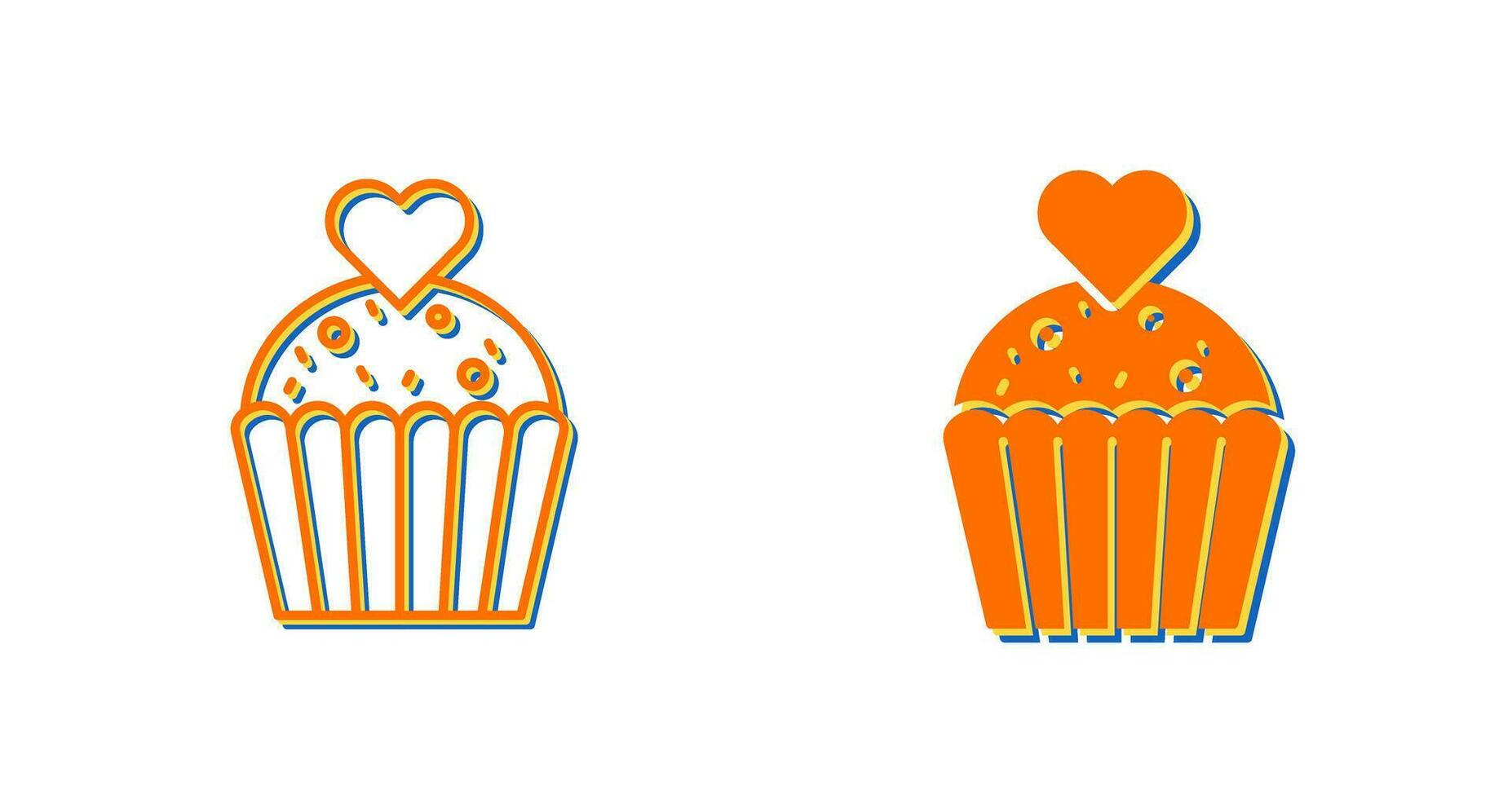 Cupcake Vector Icon