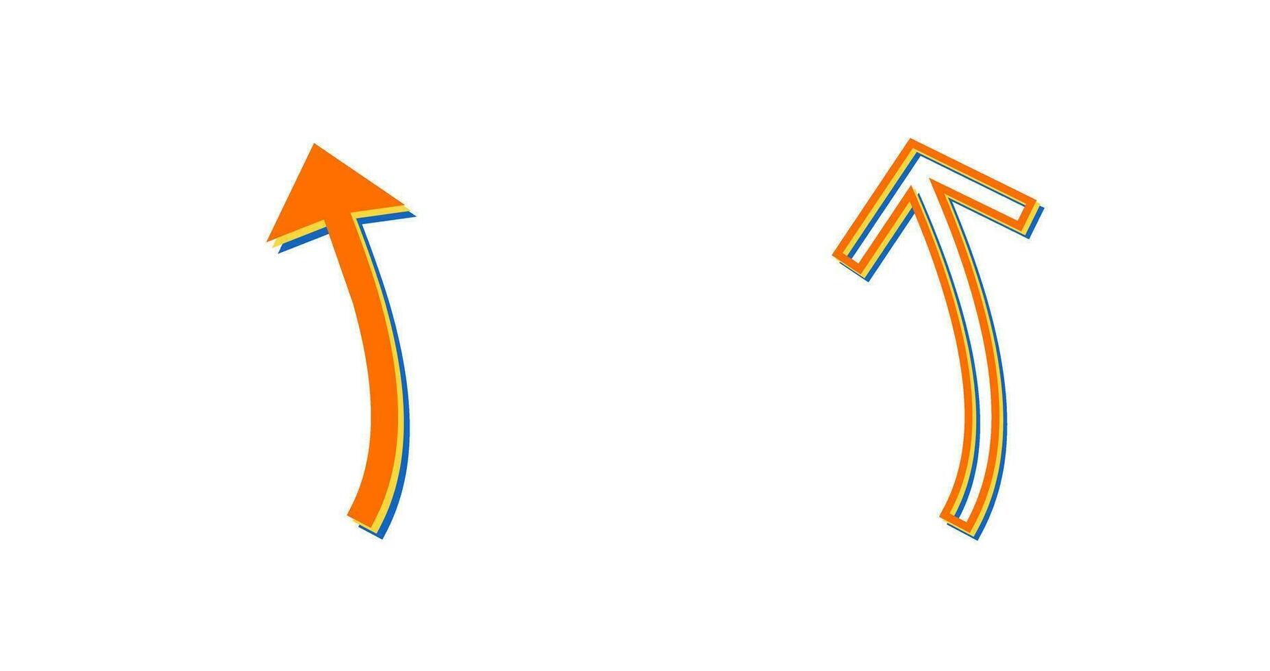 Arrow Pointing Up Vector Icon