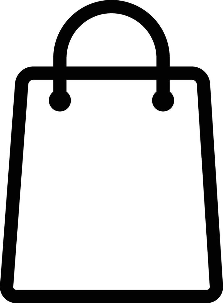 shopping bag icon vector. Paper Bag. Product sale bag. Shopping symbol, Logotype vector