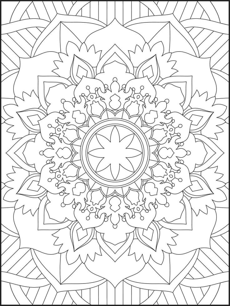 Mandala. kids coloring pages. Mandala coloring pages. adults coloring pages. coloring page vector