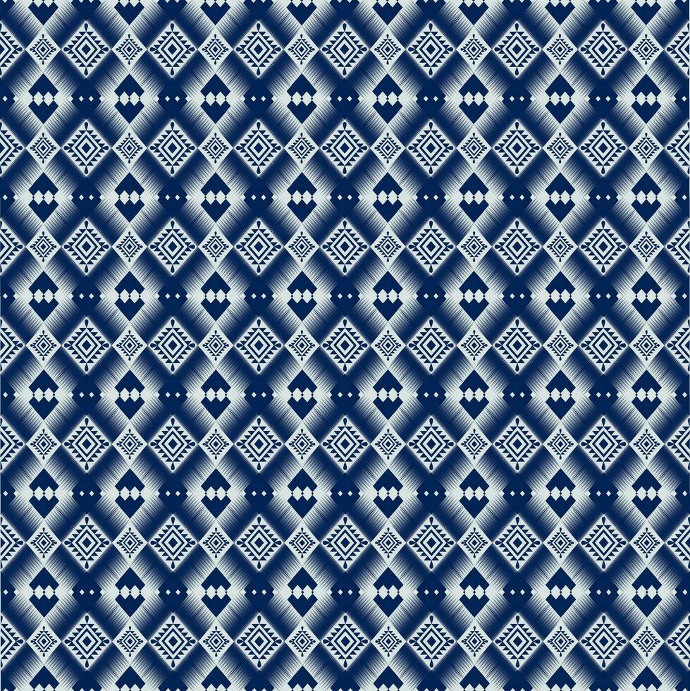 Seamless geometric ethnic pattern vector