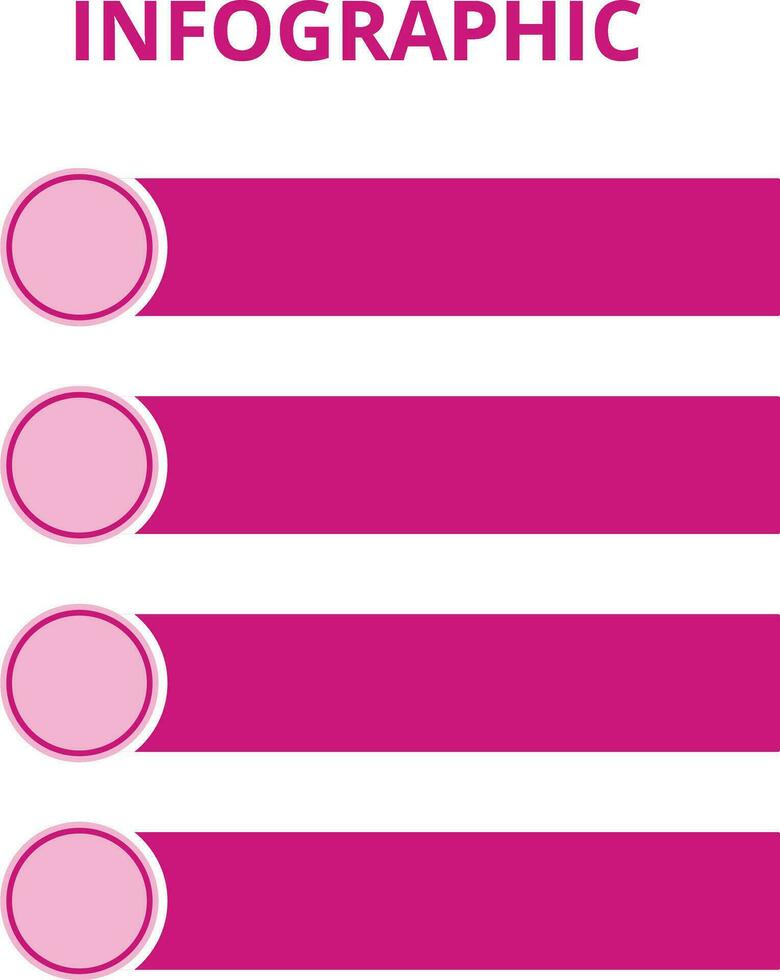 Infographic steps vector free template