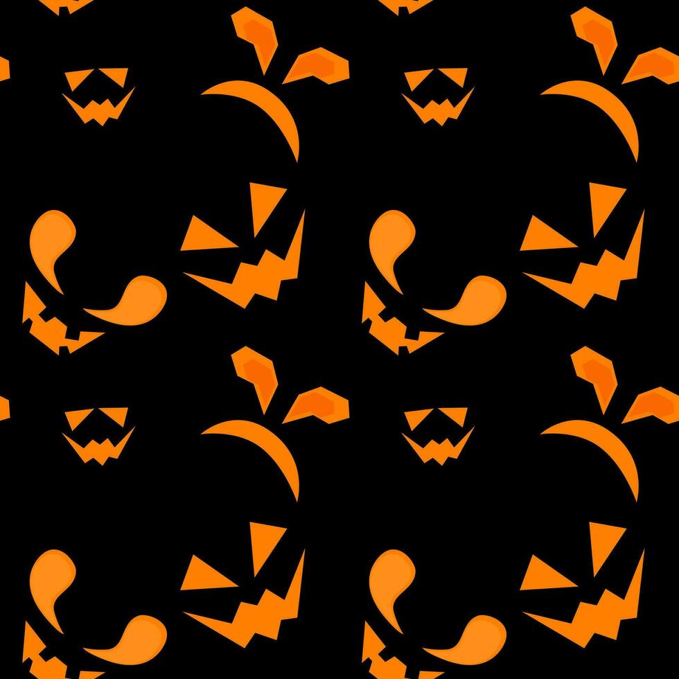 Seamless pattern Halloween cute ghost background. to be used as a decoration and gift wrapping paper. vector illustration