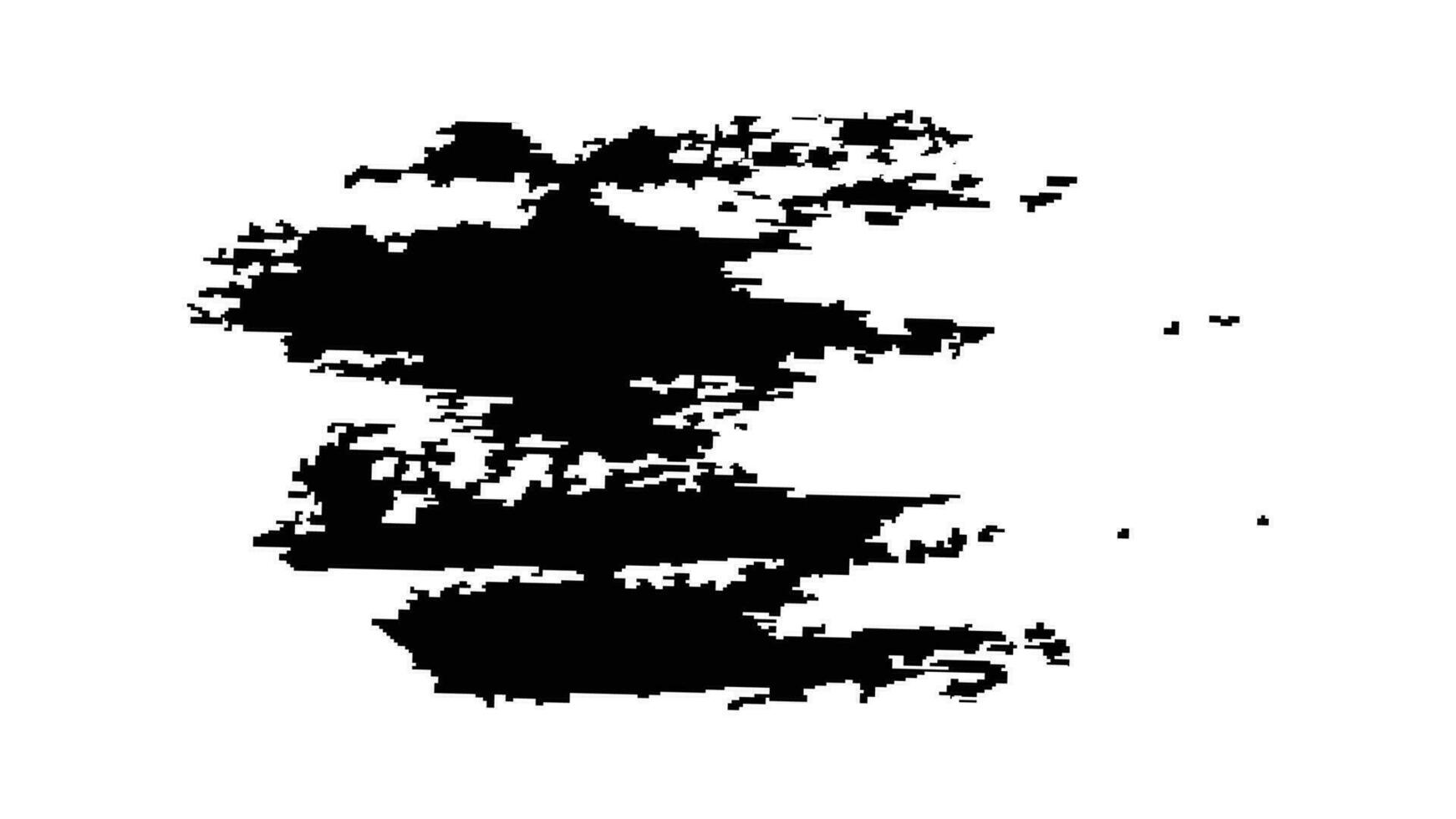 Grunge badge brush vector design illustration. Grunge paint brush design conceptual. Abstract black brush stroke. Black grunge brushes. Splash.