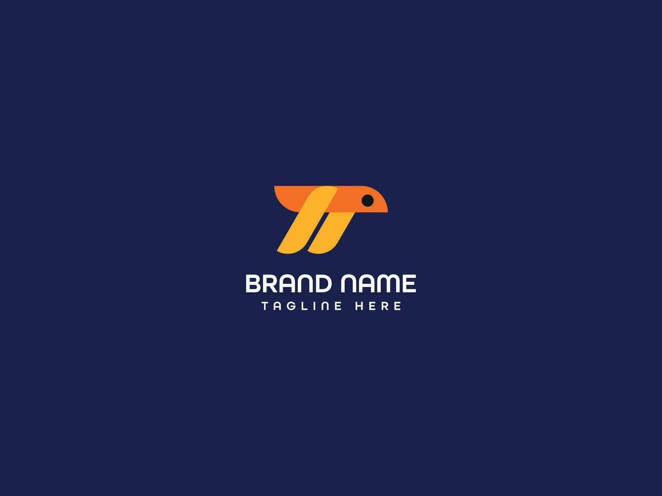 bird logo design vector