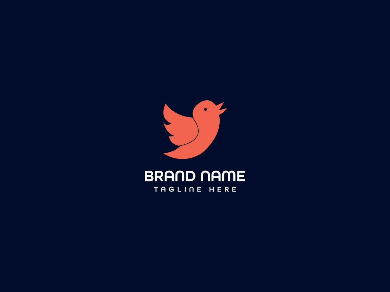 bird logo design vector