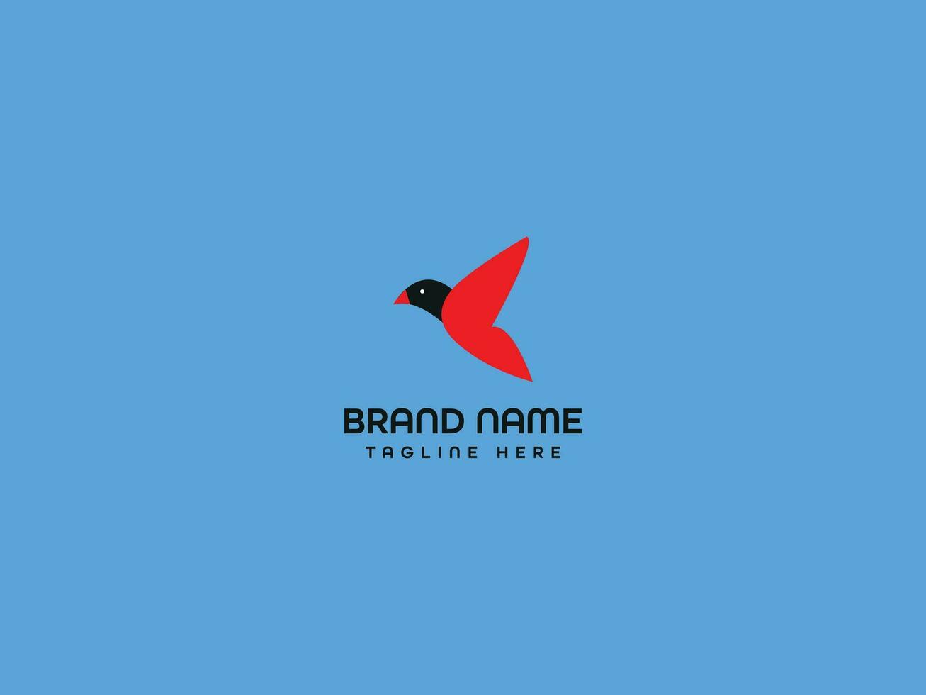 bird logo design vector