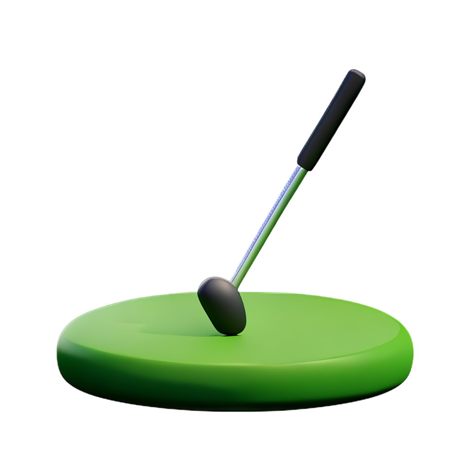 golf 3d rendering icon illustration png