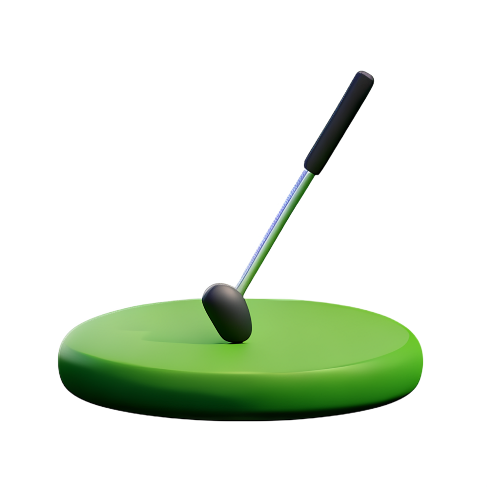 golf 3d renderen icoon illustratie png