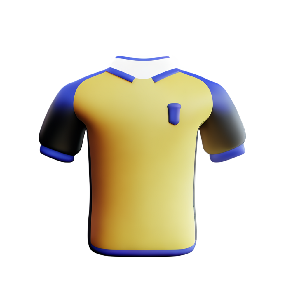 jersey 3d tolkning ikon illustration png