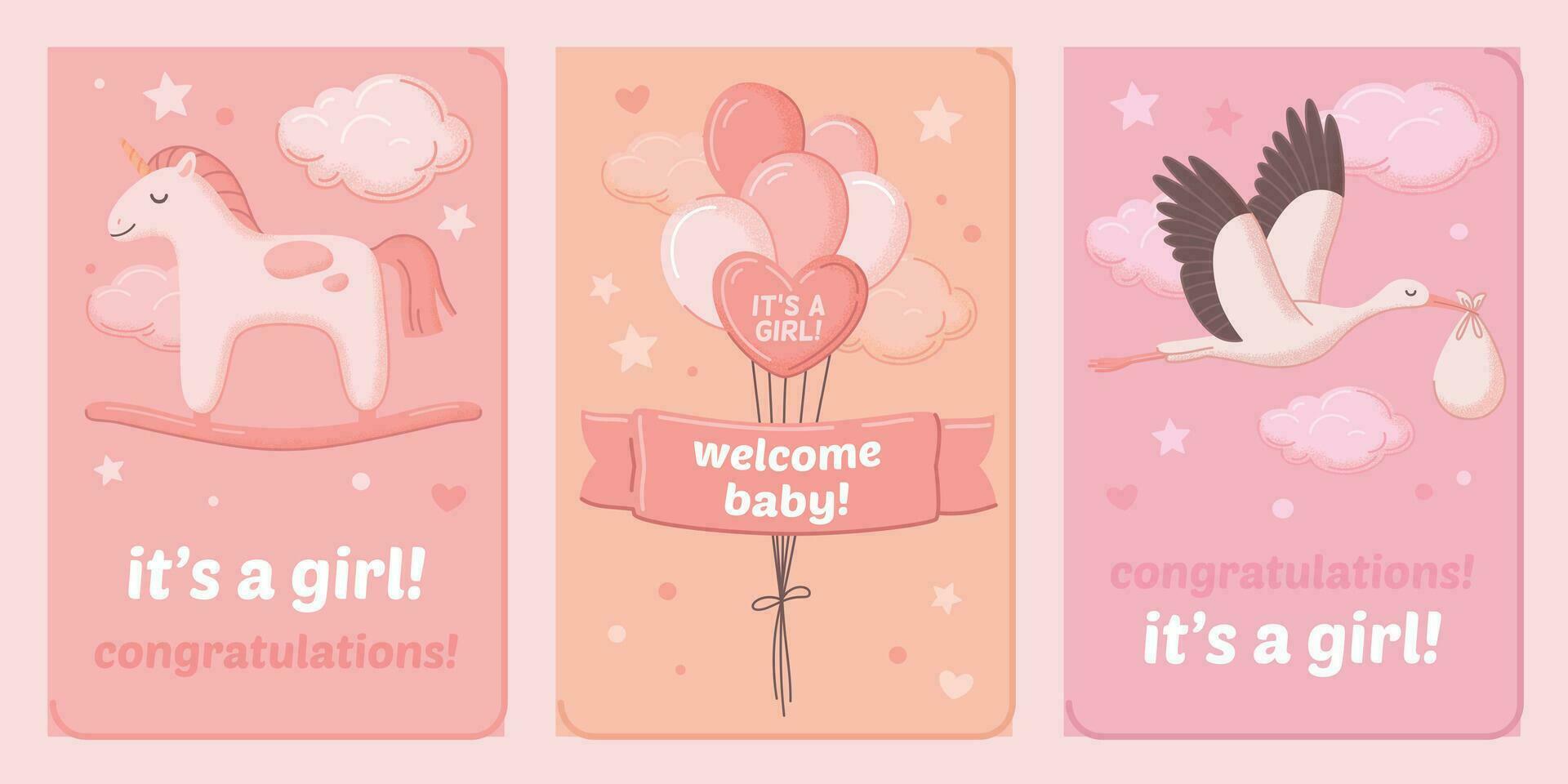 Baby Shower Cartoon vector