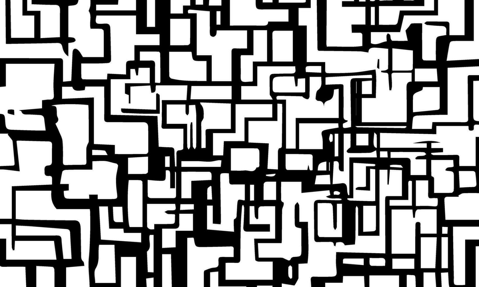 abstract black and white abstract pattern vector