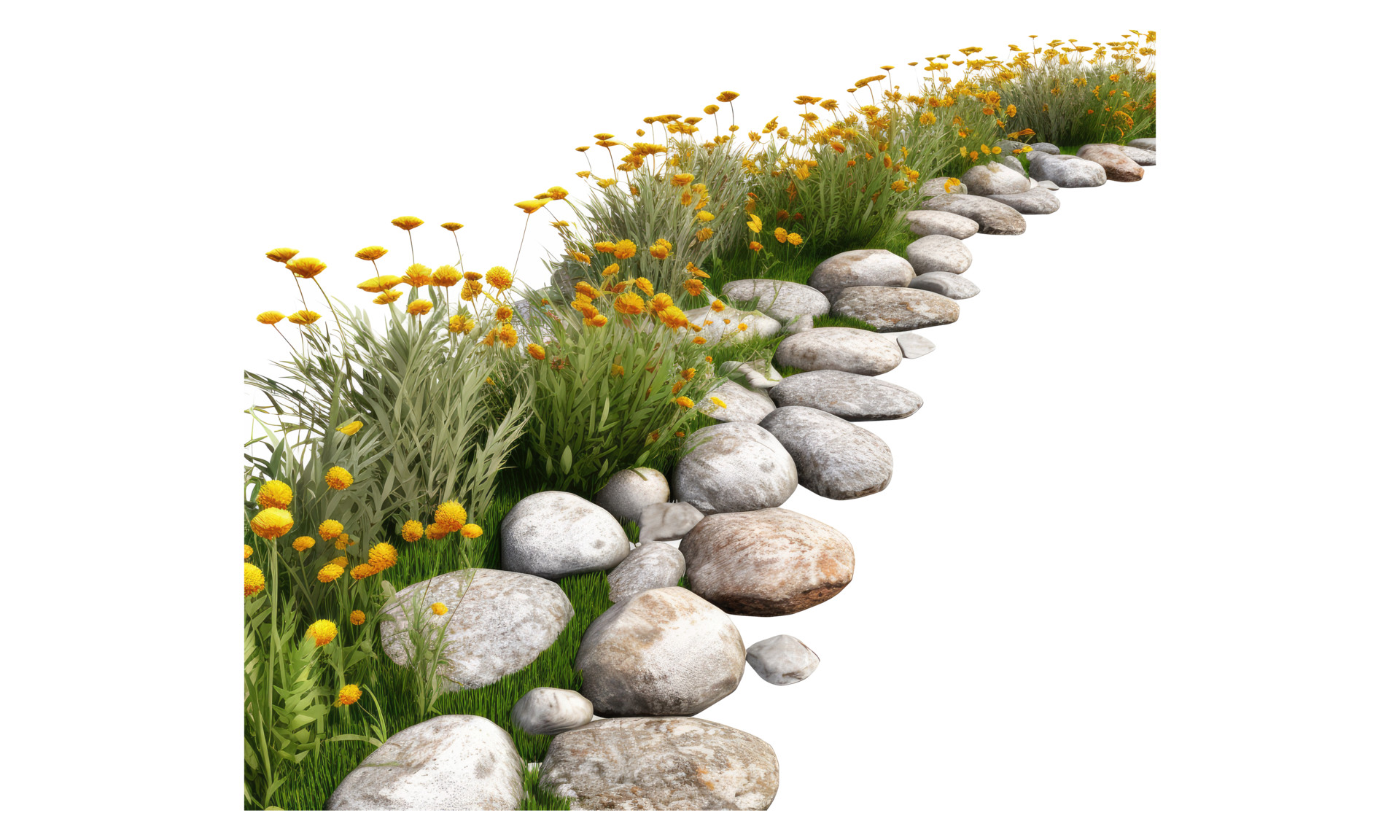grass gravel path . AI Generated 28574055 PNG
