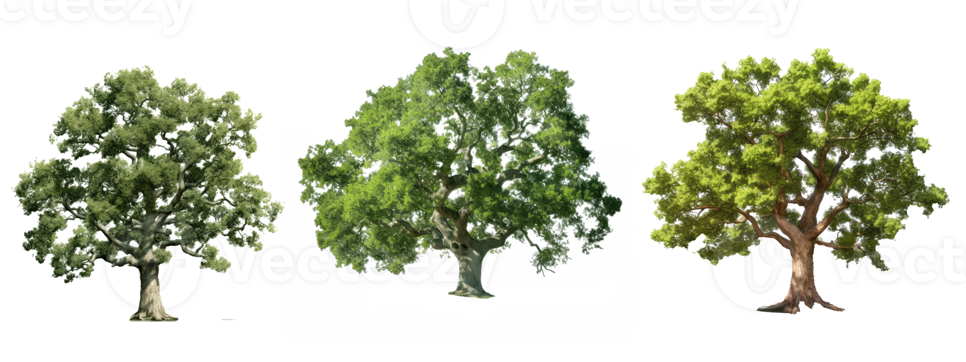 oak tree . AI Generated png