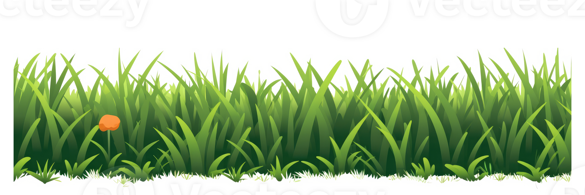 fresh spring green grass . AI Generated 28574129 PNG