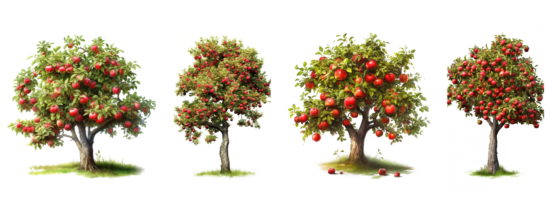 Apple Tree Red Apple AI Generated 28574165 PNG apple-tree-red-apple-ai-generated-28574165-png