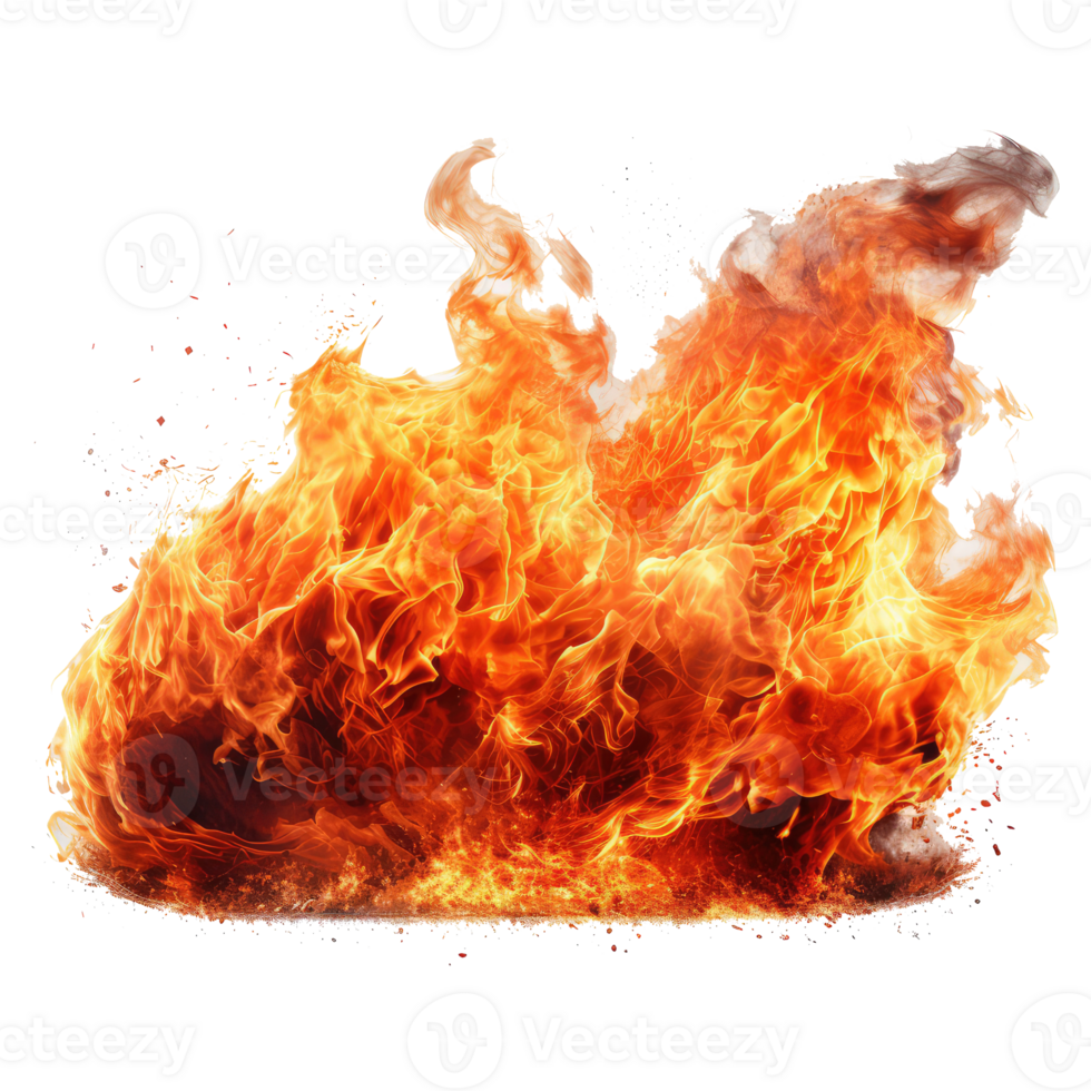 explosion fire . AI Generated png
