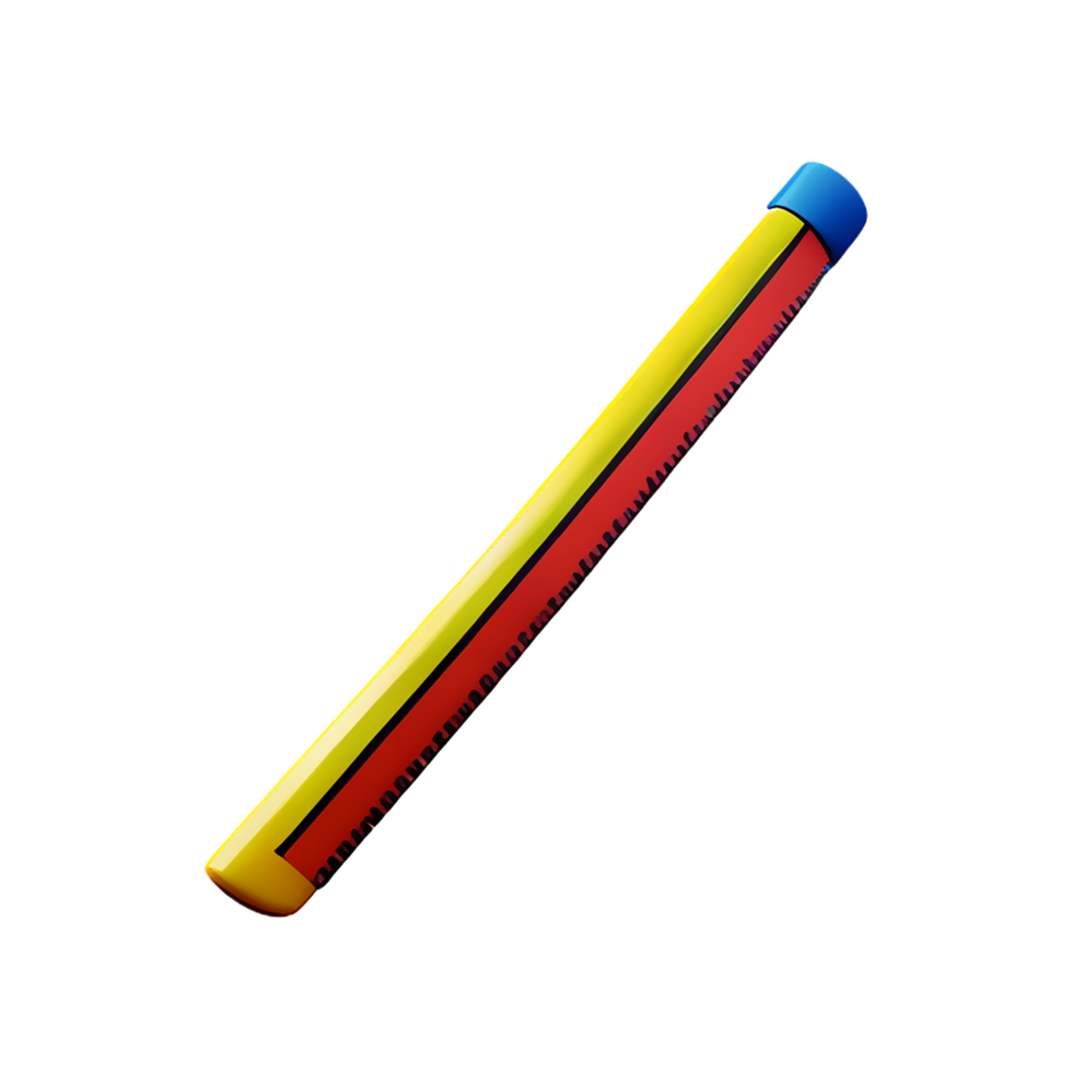 ruler 3d rendering icon illustration png