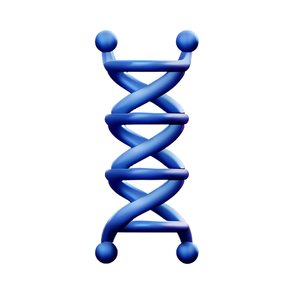 dna 3d tolkning ikon illustration png