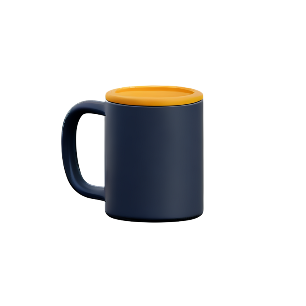 mug 3d rendering icon illustration png