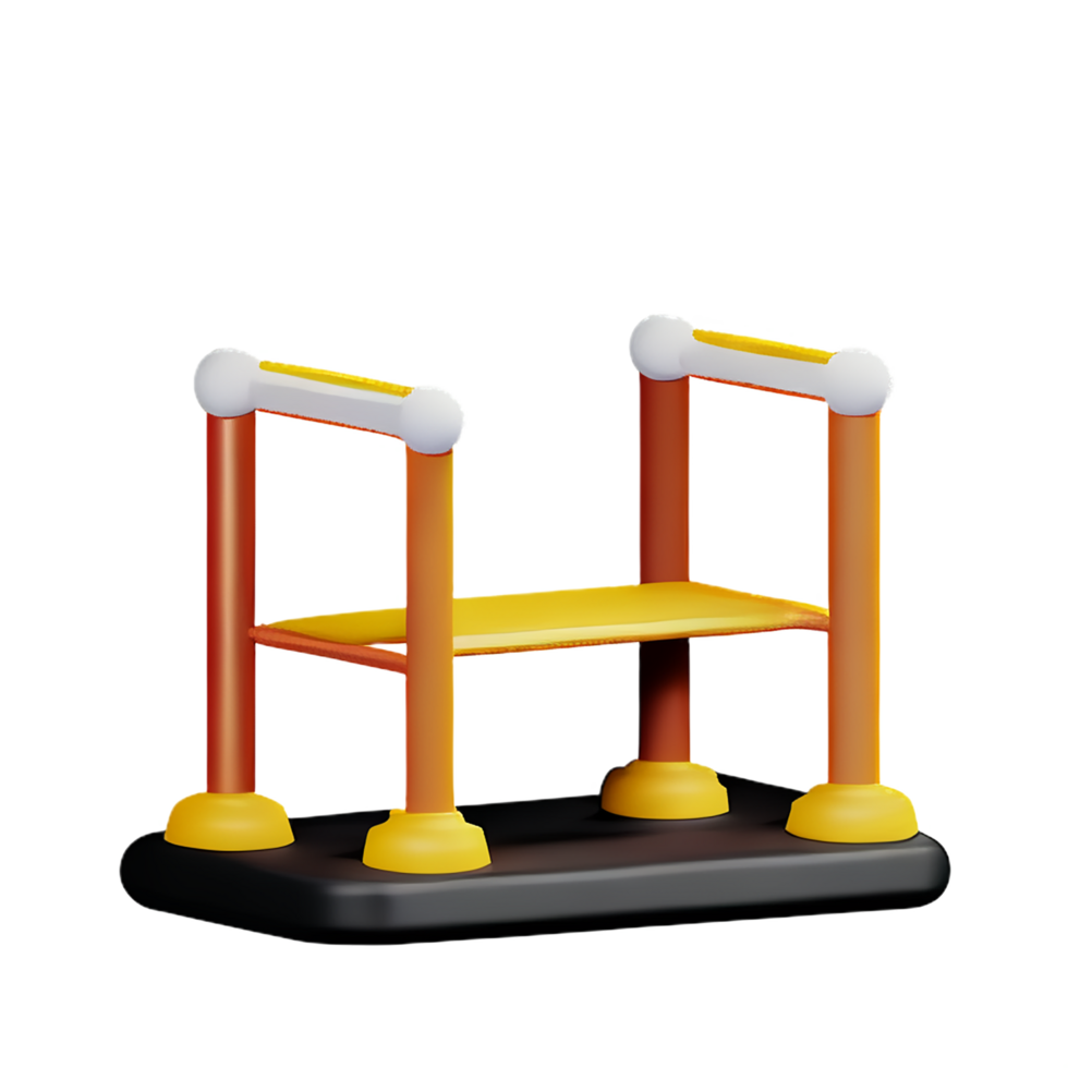 bridge 3d rendering icon illustration png