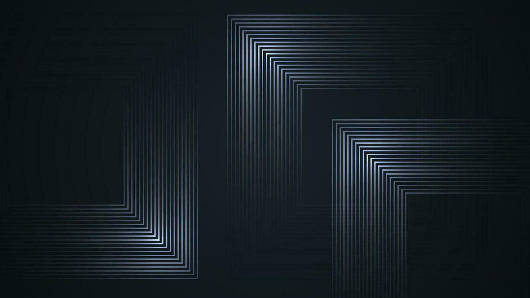 Black simple abstract background with lines in a geometric style as the main element. vector