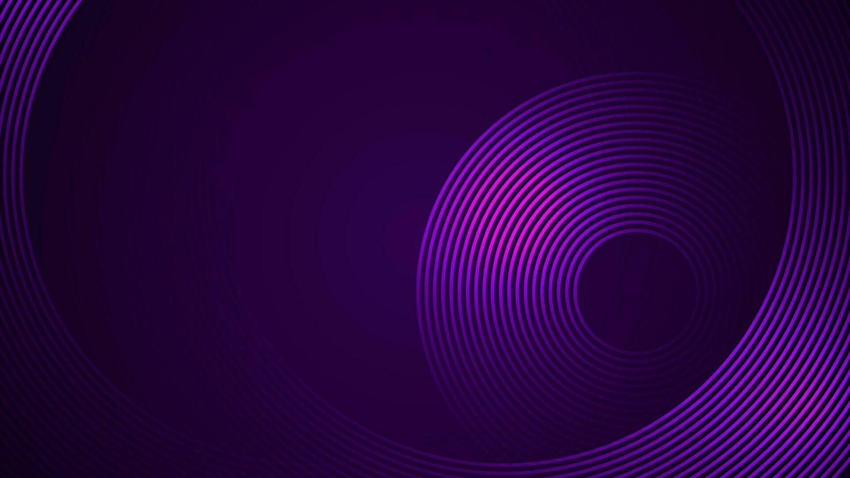 Dark violet simple abstract background with lines in a curved style geometric style as the main element. vector