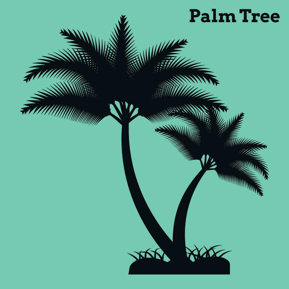 Palm tree Free vector file