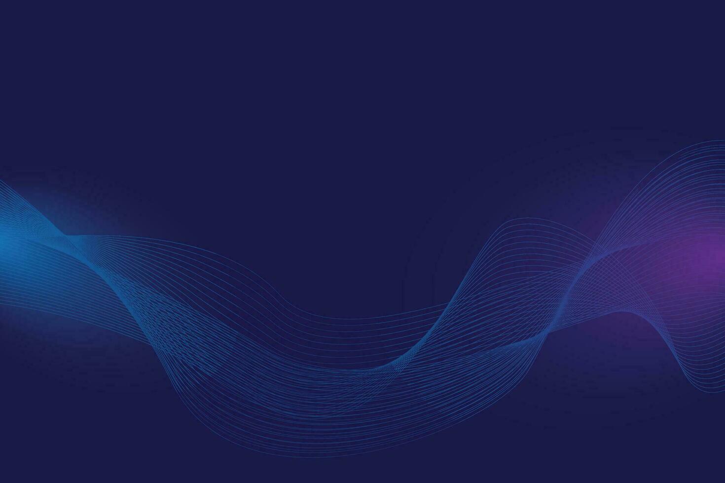 Abstract futuristic wave flow line motion graphic technology background vector