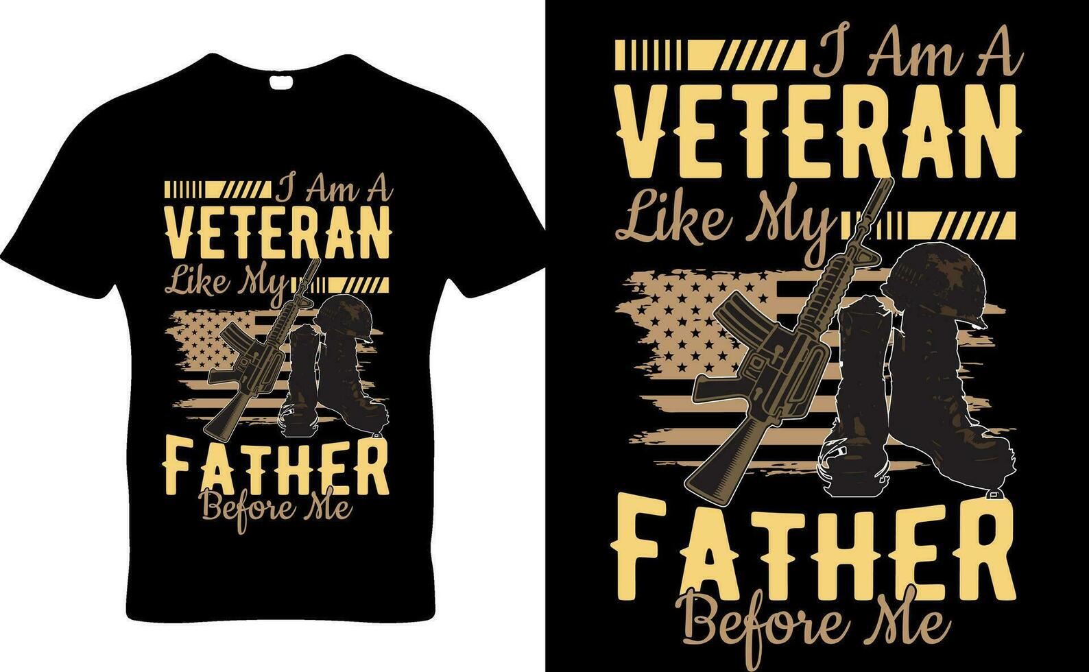veterano Estados Unidos vector camiseta diseño