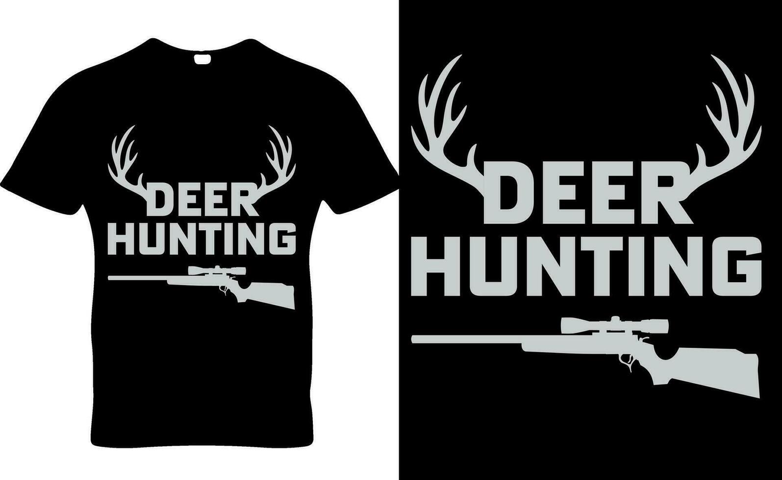 Hunting t-shirt design vector