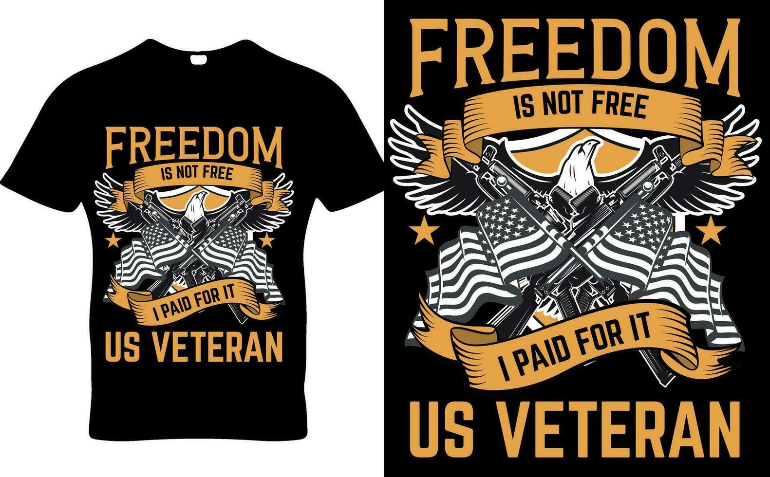 Veteran usa vector t-shirt design