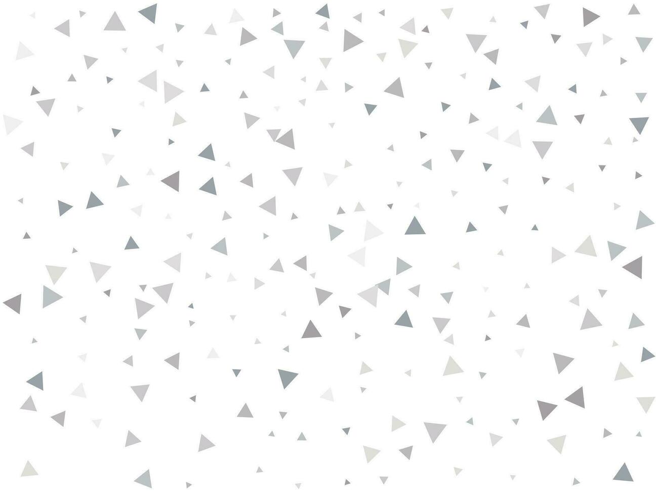 matrixSilver Triangular Confetti. Confetti celebration, Falling Silver abstract decoration for party, birthday celebrate, anniversary or event, festive. Festival decor. Vector illustration.