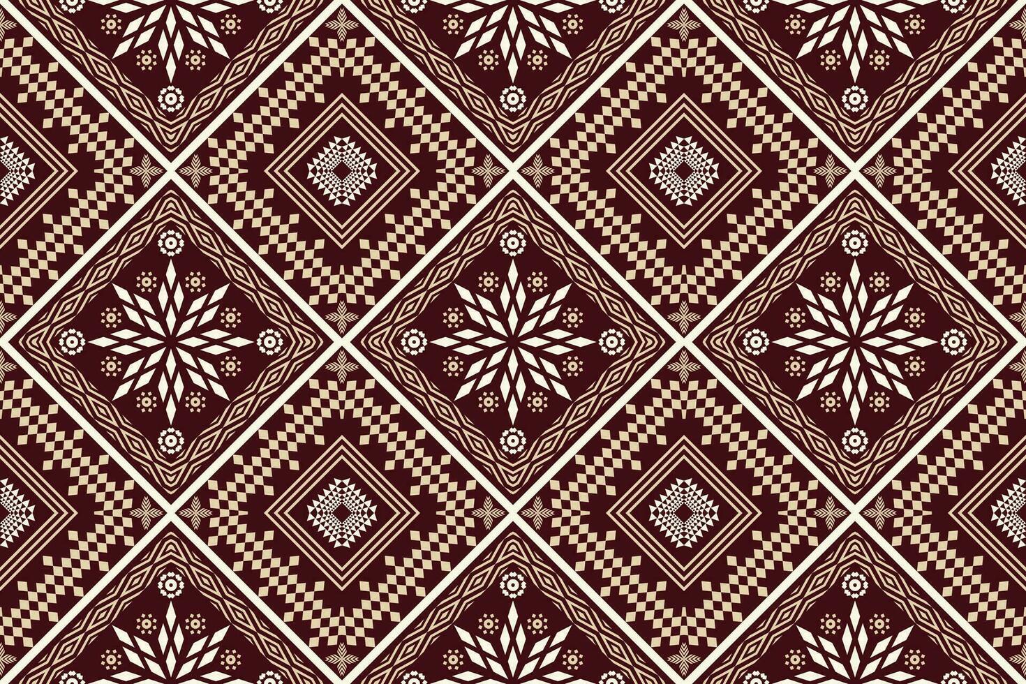 patrón de arte tradicional oriental étnico geométrico.figura estilo de bordado tribal.diseño para fondo, papel tapiz, ropa, envoltura, tela, elemento, ilustración vectorial. vector