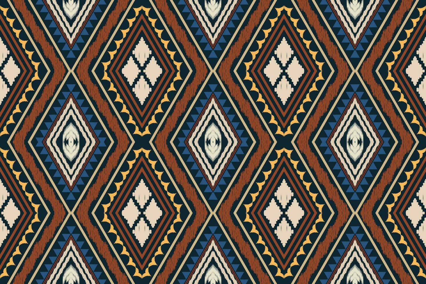 Geometric ethnic oriental traditional art pattern.Figure tribal embroidery style.Design for background,wallpaper,clothing,wrapping,fabric,element,,vector illustration. vector