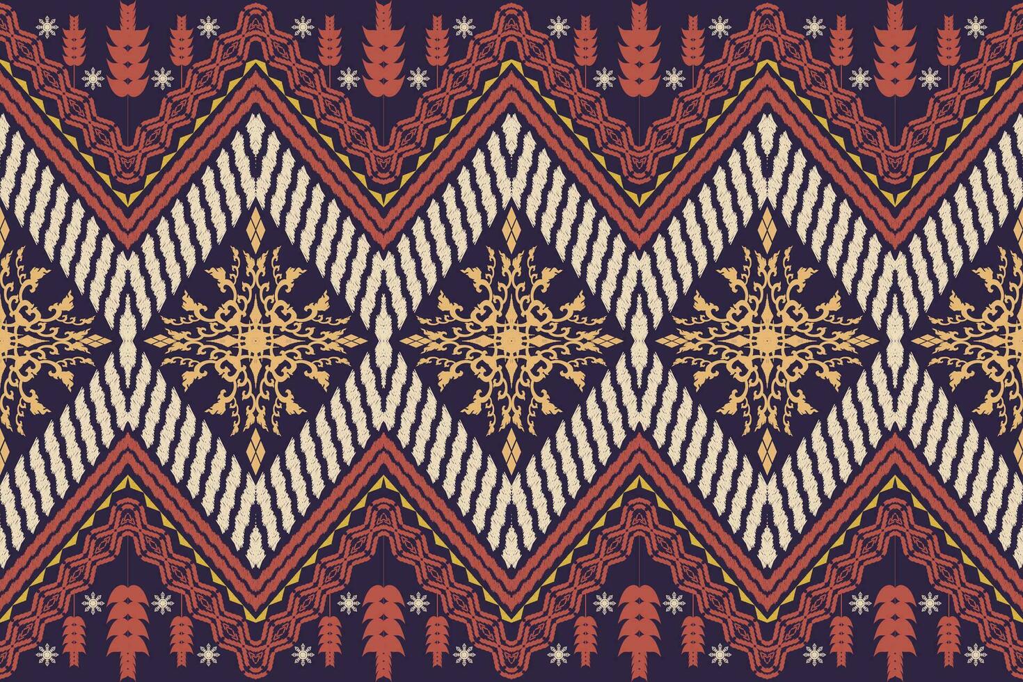 Geometric ethnic oriental traditional art pattern.Figure tribal embroidery style.Design for background,wallpaper,clothing,wrapping,fabric,element,,vector illustration. vector