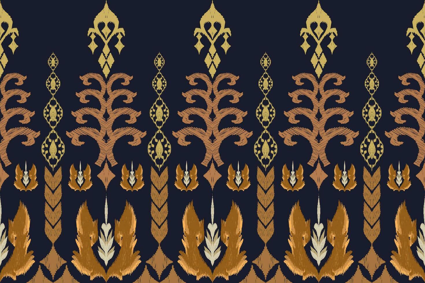 Geometric ethnic oriental traditional art pattern.Figure tribal embroidery style.Design for background,wallpaper,clothing,wrapping,fabric,element,,vector illustration. vector