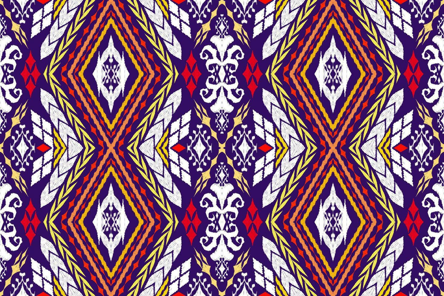 Geometric ethnic oriental traditional art pattern.Figure tribal embroidery style.Design for background,wallpaper,clothing,wrapping,fabric,element,,vector illustration. vector