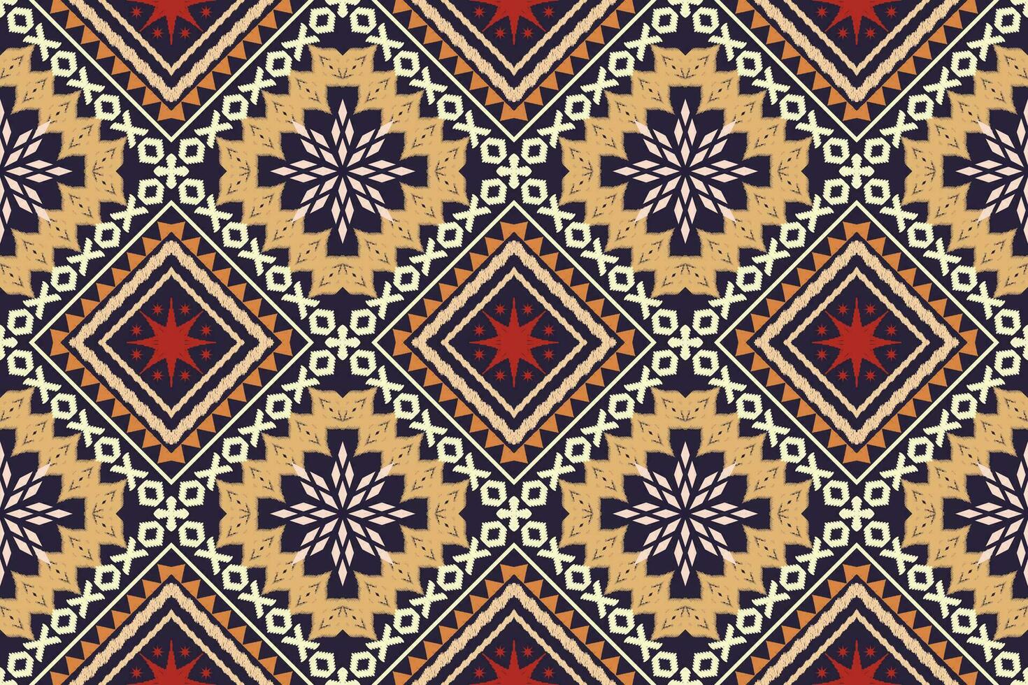 Geometric ethnic oriental traditional art pattern.Figure tribal embroidery style.Design for background,wallpaper,clothing,wrapping,fabric,element,,vector illustration. vector
