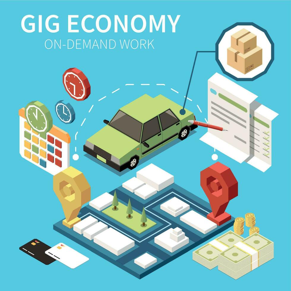 On Demand Work Composition vector