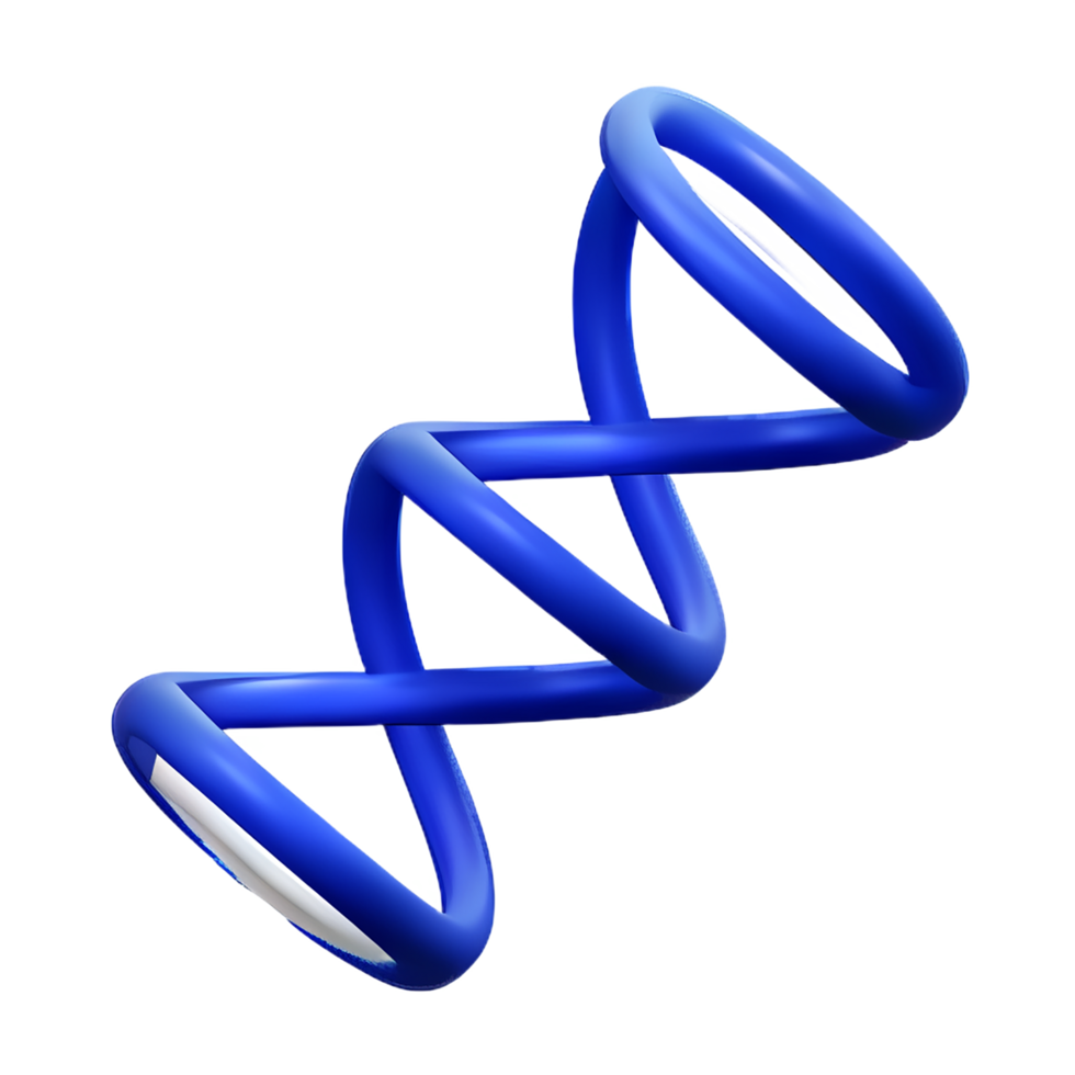 dna 3d interpretazione icona illustrazione png