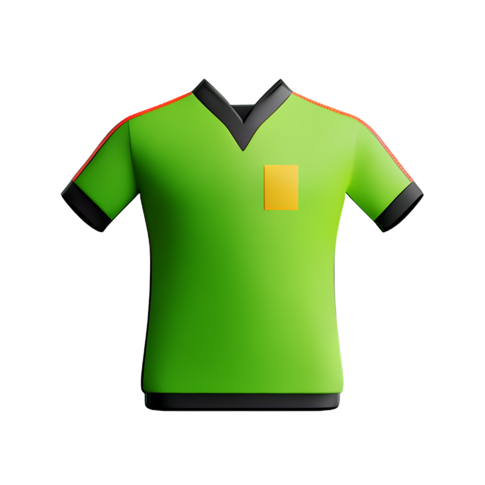 jersey 3d rendering icon illustration png